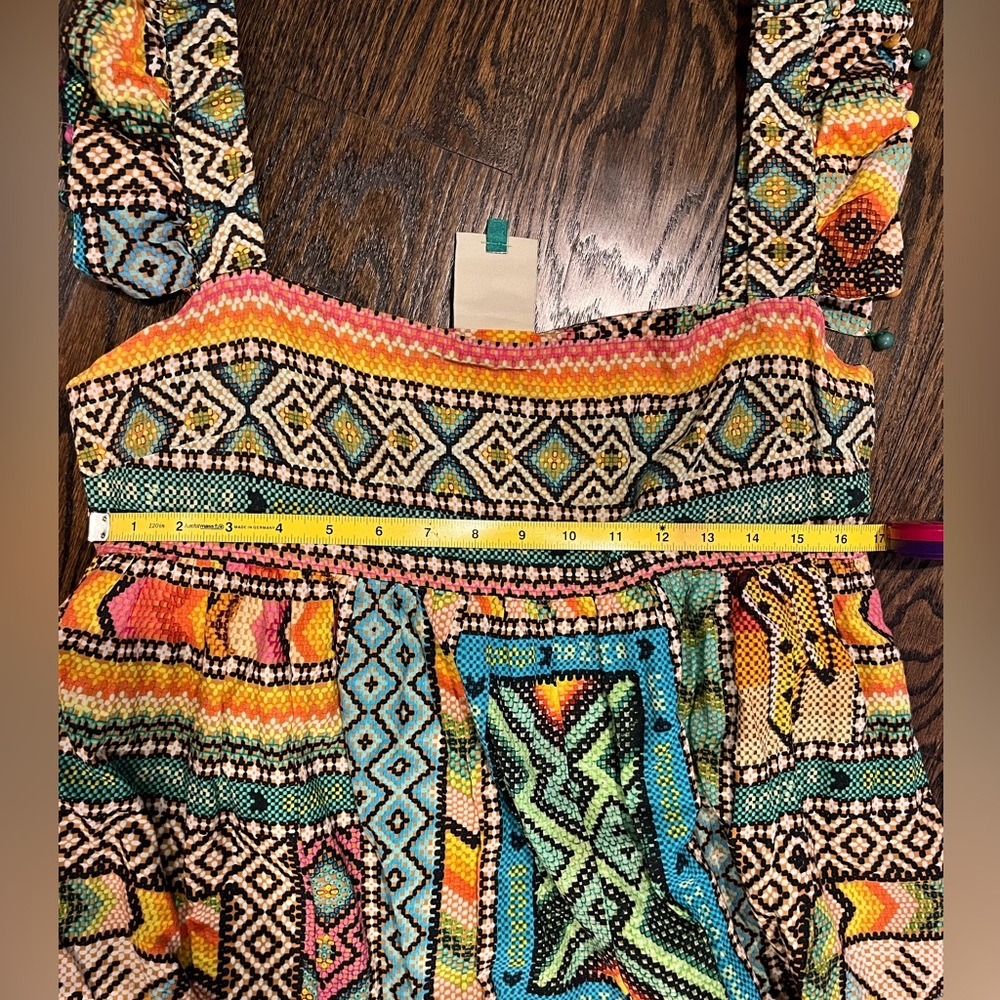 FARM Rio Multicolor Patterned Midi Dress - Picture 11 of 11